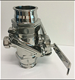 High-Containment Split-Butterfly Valves for Powders - Dry Link - Acuity Process Solutions