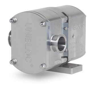 Unibloc rotary load pump for hygienic bioprocess fluid transfer applications