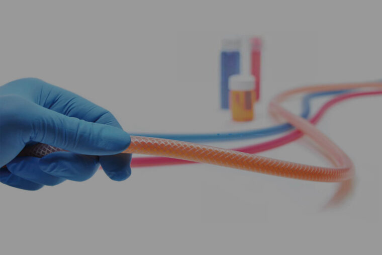 Clear silicone tubing for pharma and biopharma