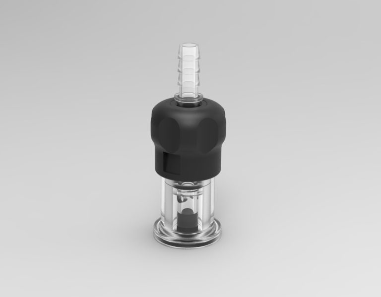 single use sample valve