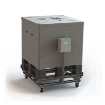 AccuCart tote weighing cart for biopharma applications