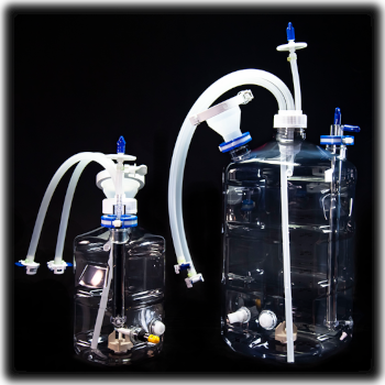 mixed4sure mixing bottle assemblies for pharma and biopharma