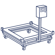 AccuCart tote-weighing carts