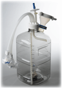mixed4sure bottle and carboy mixer from SaniSure