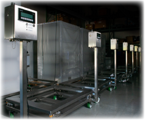 mobile weighing system for biopharma and pharma