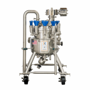 ASME pressure vessel cart with mixer