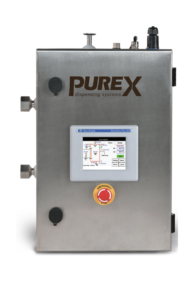 Point-of-use-heat-exchanger purex