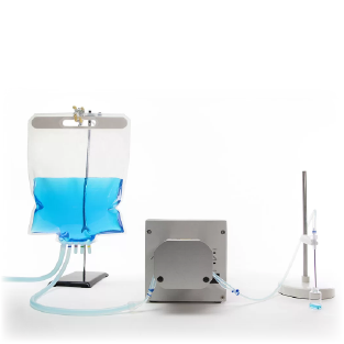 single use filling assembly with bag