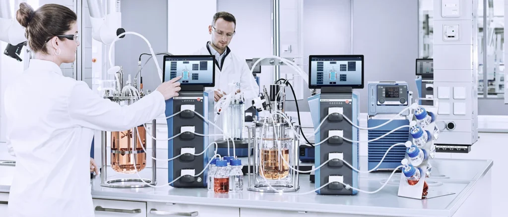 IKA Bioreactors in a bioprocessing Lab