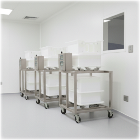 weighing carts with digital load cells by acuity process solutions