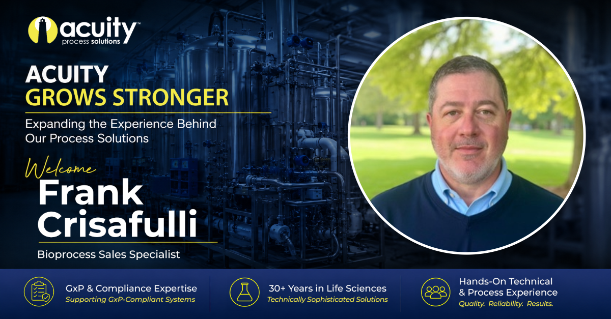 Acuity New Hire Announcement - Frank Crisafulli