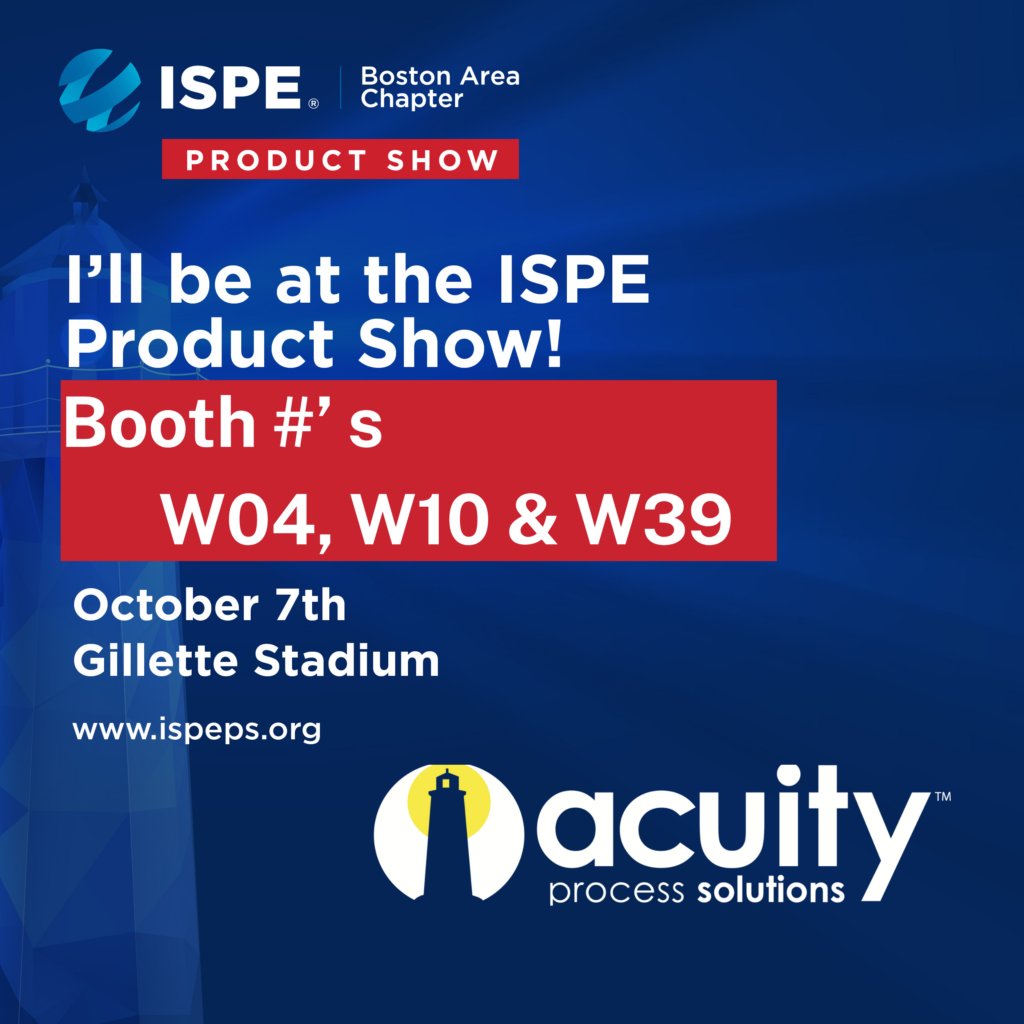 Acuity Process at ISPE Boston 2026 Trade Show